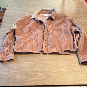 American Eagle corduroy shirt
